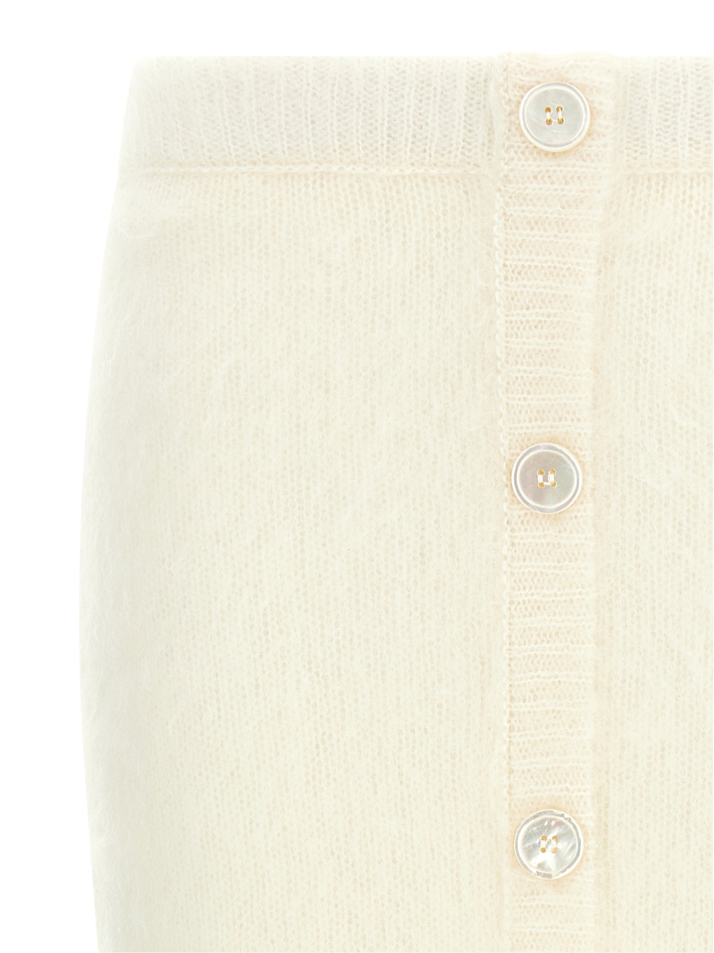 Alessandra Rich 'Carded Mohair' Skirt - Image 3