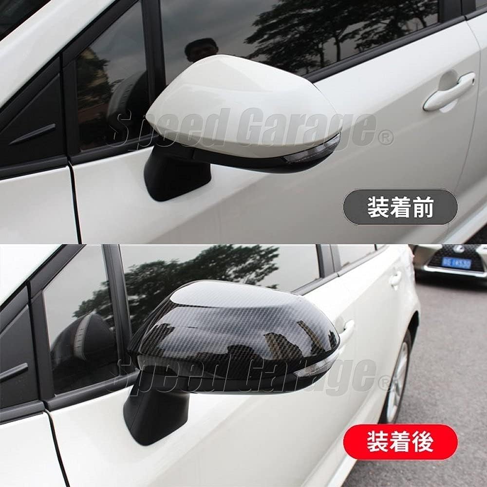 Speed Garage Toyota Corolla Sedan Sport Touring 210 Series Dedicated Door Side Mirror Cover Garnish Carbon Style for TOYOTA COLLORA Dress Up Custom Parts