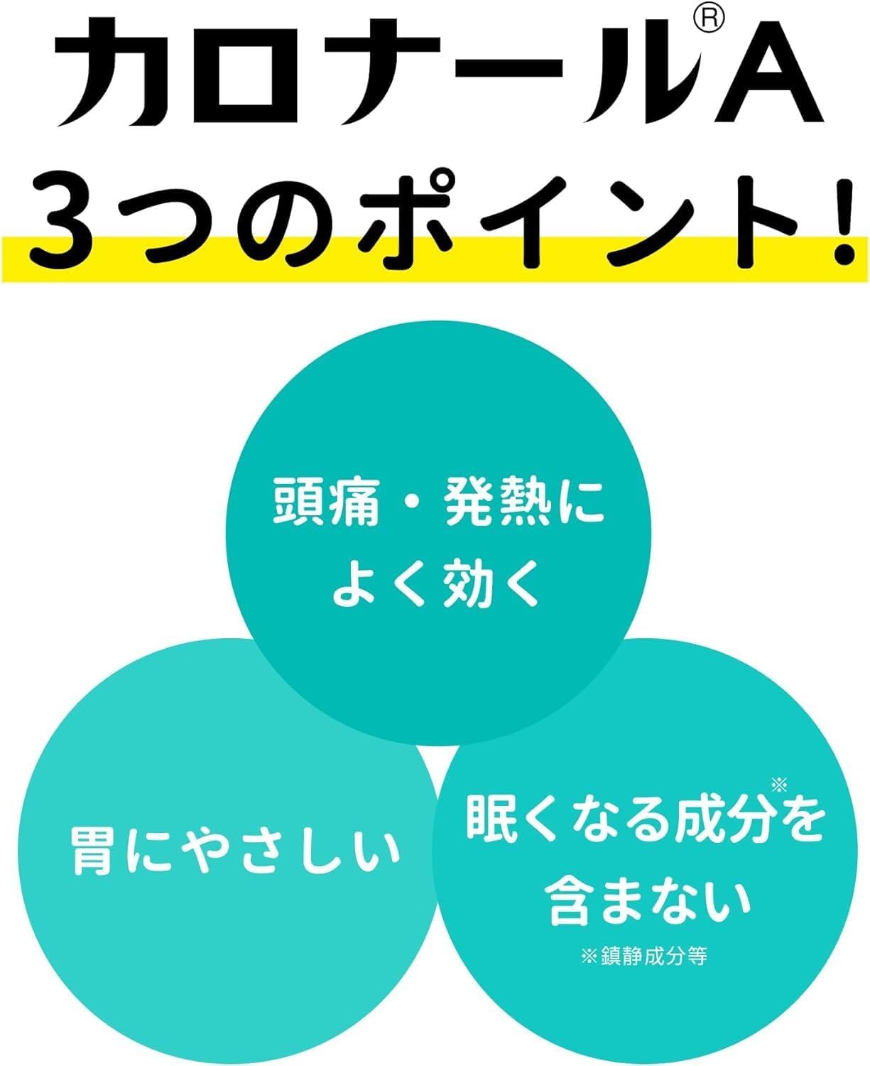 【第2類医薬品】カロナールA 36錠