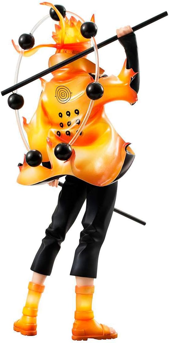 MegaHouse G.E.M. Series Naruto Shippuden Uzumaki Naruto Rokudo Sennin Mode Complete Figure