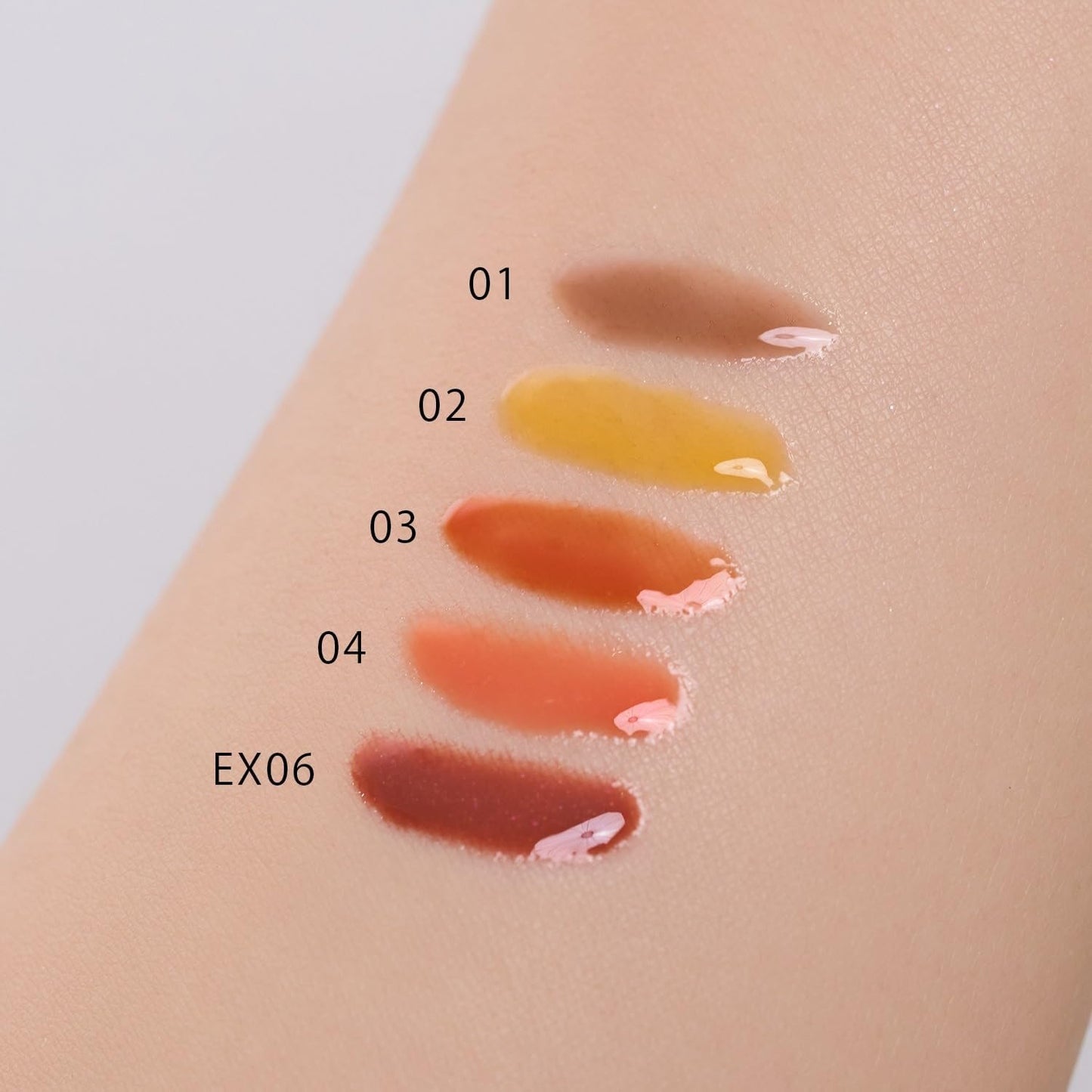 Celvoke Moist Lip Drop 01 Sepia Clear Type Lip Gloss, Naturally Derived, Moisturizing, Plump Effect, Pink Mauve