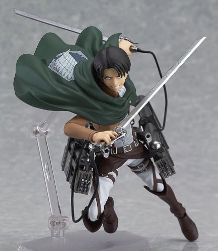 figma Attack on Titan Levi 200304 Non-Scale ABS & PVC Pre-Painted Action Figure for Resale