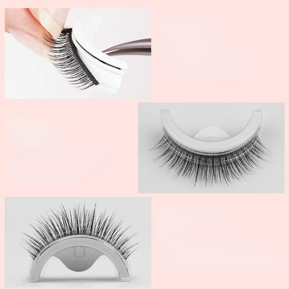 False Eyelashes Non-adhesive False Eyelashes Kit Adhesive Cosmetics Self Adhesive Magnetic False Eyelashes