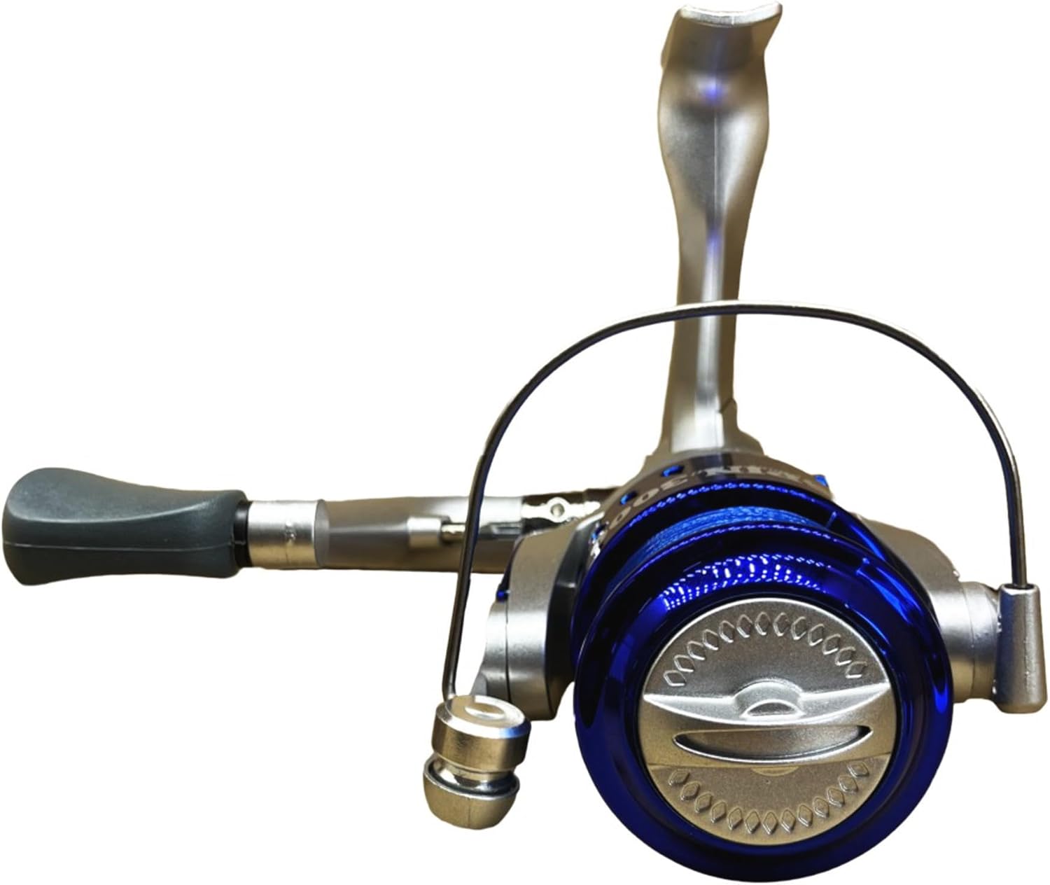Riseway 3000 Basic Spin Reel with Thread, No. 4 - 110 m, Blue