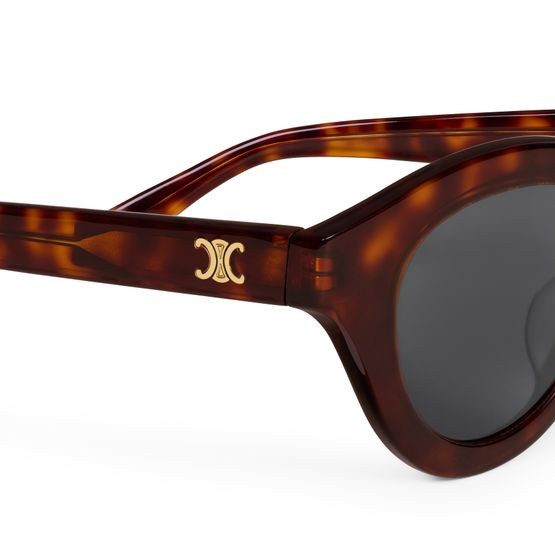 CELINE Triomphe mini 01 sunglasses in acetate - Image 3