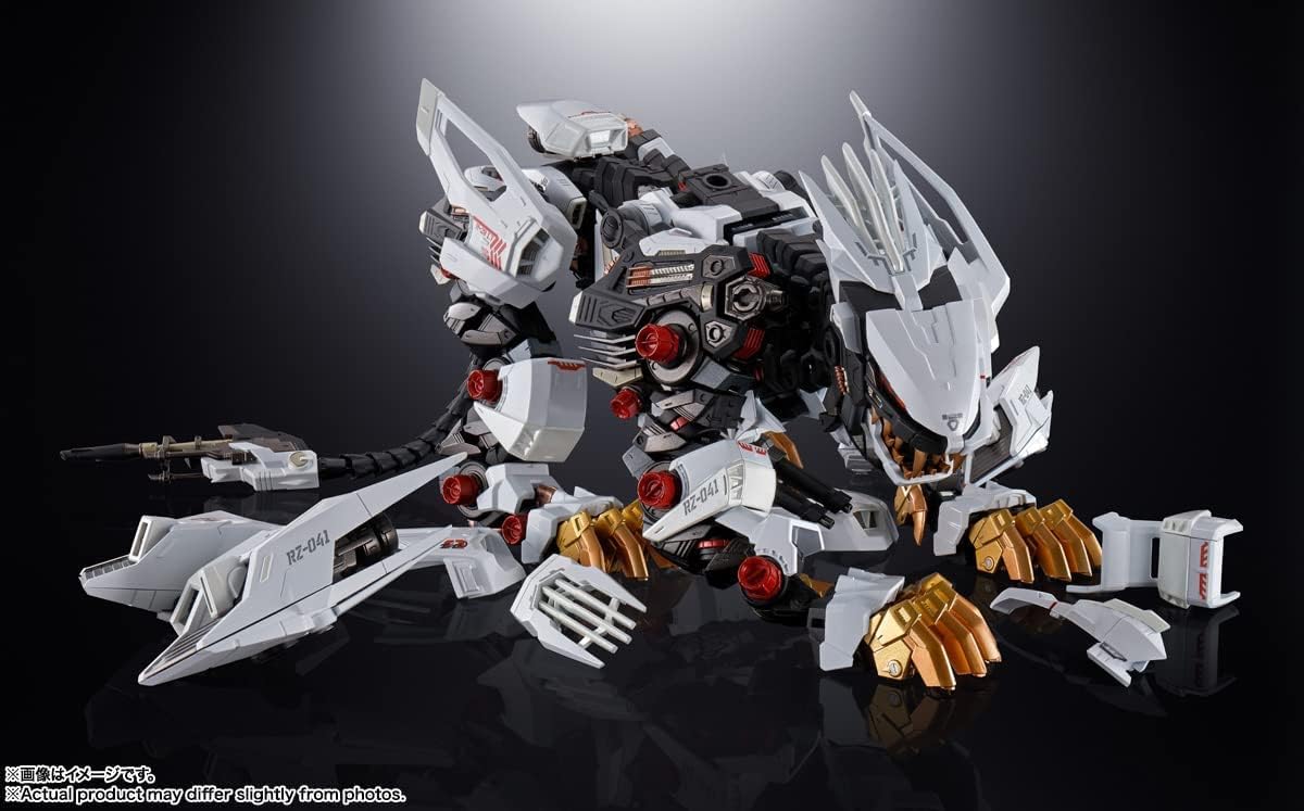 Chogokin ZOIDS New Century / ZERO RZ-041 Liger Zero, Approx. 8.7 inches (220 mm), ABS & PVC & Die Cast Pre-painted Action Figure