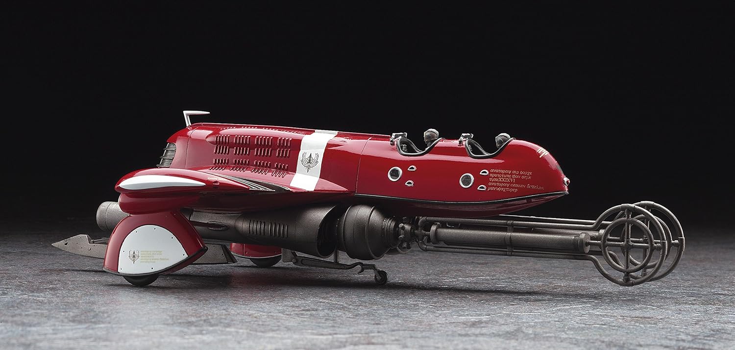 Last Exile -Ginyoku no Fam- Tatiana's Van Ship & Fam's Vespa (Plastic model kit)