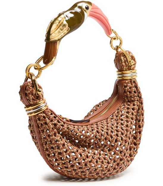 CHLOE Bracelet small hobo bag in braided leather - Image 3