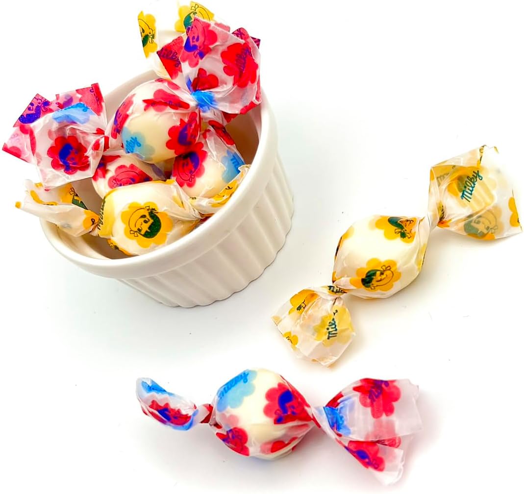 Fujiya Milky White Milky 100 Pieces Large Capacity Unscented Uncolored Milk Candy Individually Wrapped For Distribution Bulk Buy Stock Long Seller DBOX