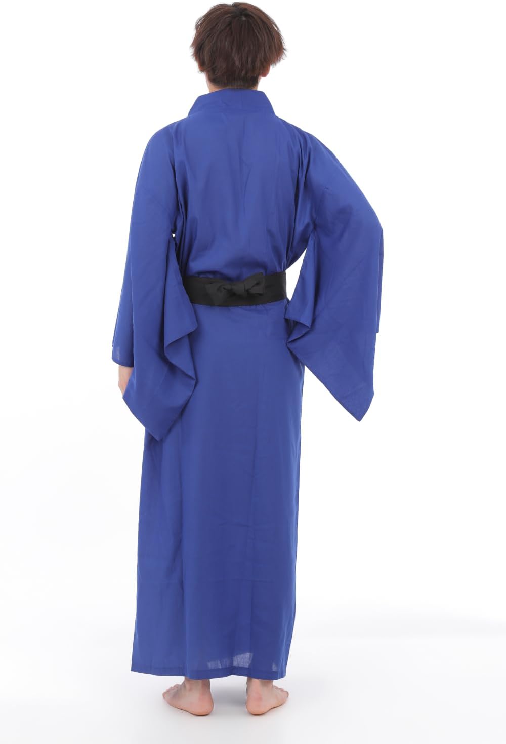 Magic Night Kimono Color Kimono, Blue, 63.0 - 68.9 inches (160 - 175 cm), Cosplay, Costume, Theater, Period Drama, Party