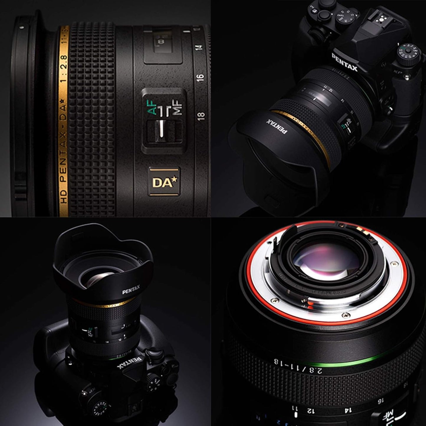 Pentax HD PENTAX-DA 21230 11-18mm F2.8ED DC AW Large Aperture Ultra Wide Angle Zoom (For APS-C Sizes) [Star Lens] [High Speed AF / DC Motor] [High Performance HD Coating] [Dust & Splashproof