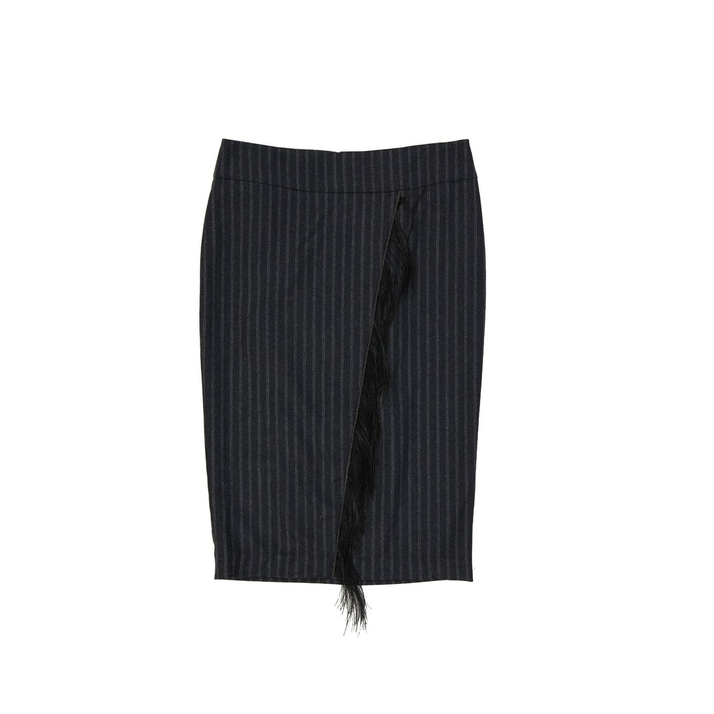 Brunello Cucinelliウールストライプスカート - Image 3