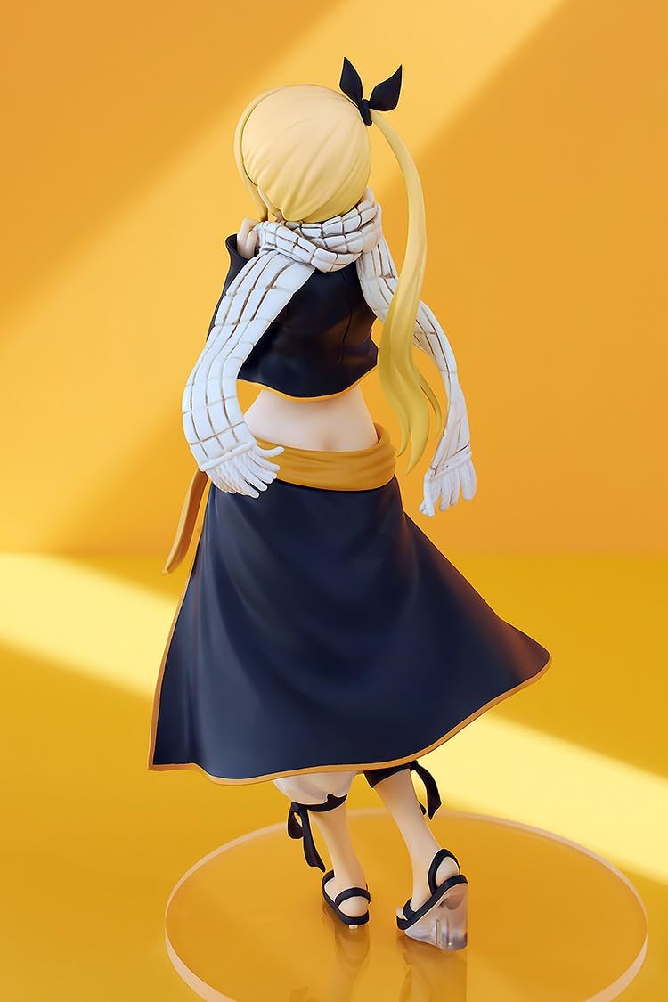 POP UP PARADE FAIRY TAIL Lucy Heartfilia Natsu Costume Ver. L Size, Non-scale, Plastic, Pre-painted Complete Figure