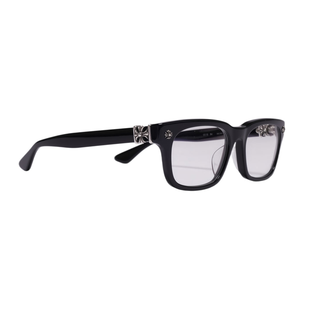 CHROME HEARTS BLACK 'VAGILANTE' GLASSES
