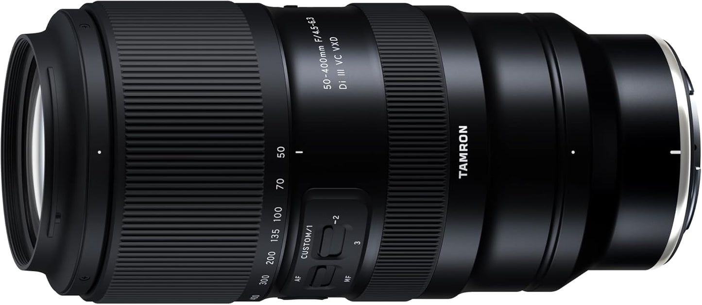 Tamron 50-400mm F4.5-6.3 Di III VC VXD for Sony E-Mount [A067]
