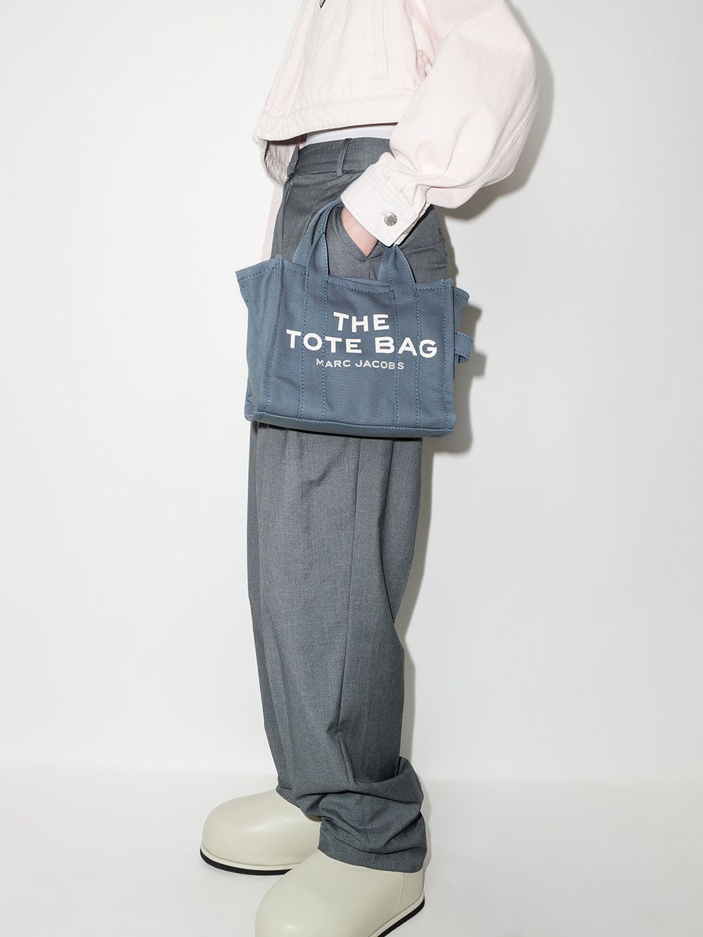 Marc マークジェイコブス小さなトートキャンバストート - Image 3