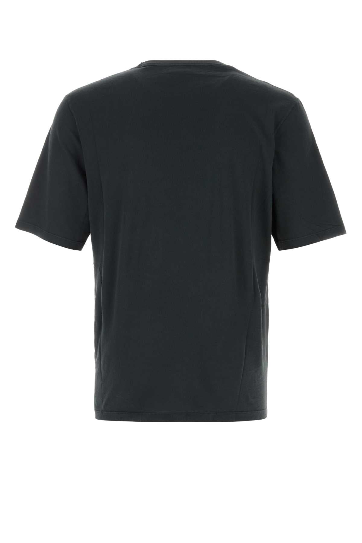 Saint セントローランチャコールコットンTシャツ - Image 3
