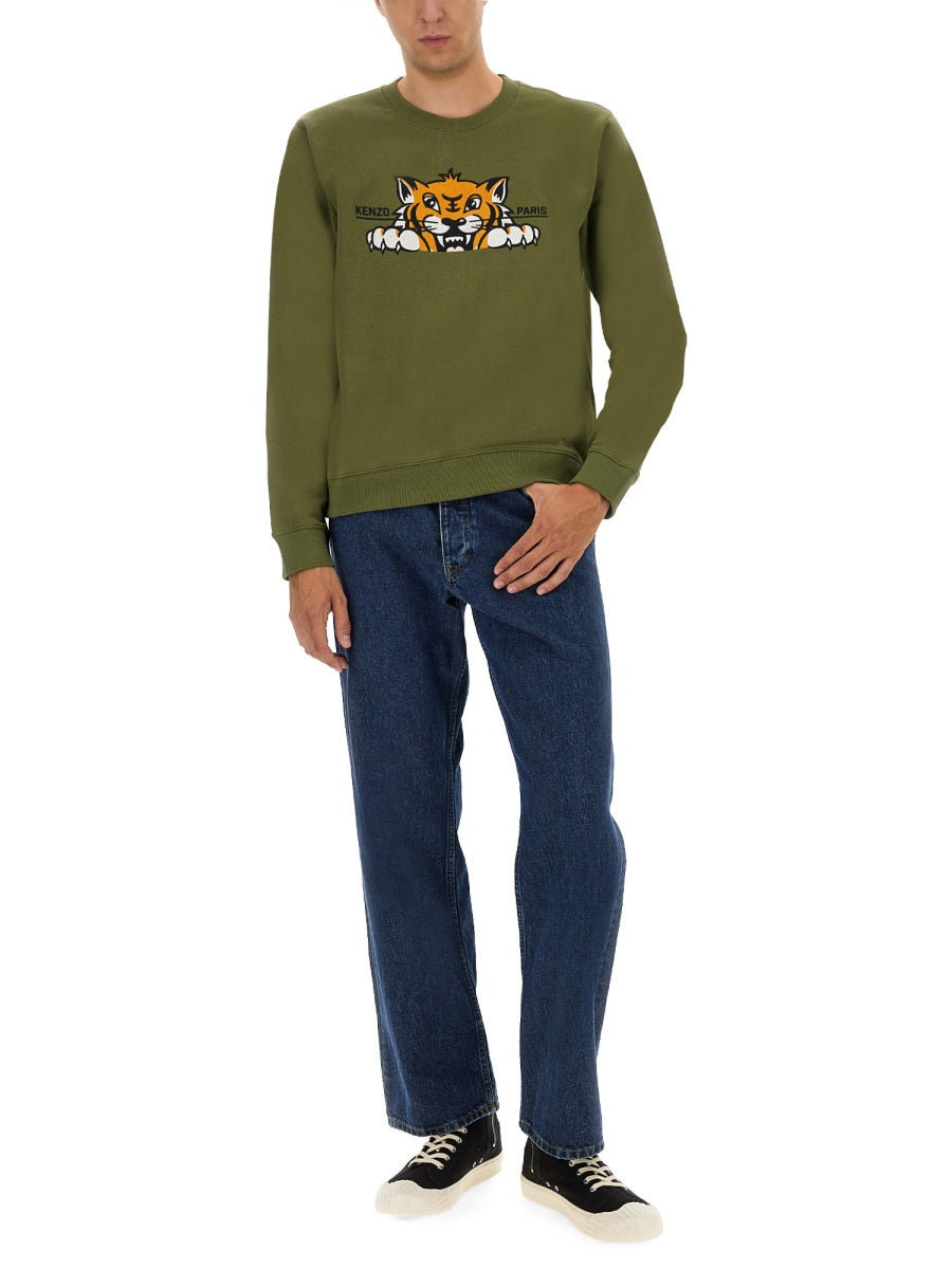 Kenzo Kenzo Silm Fit Sweatshirt - Image 3