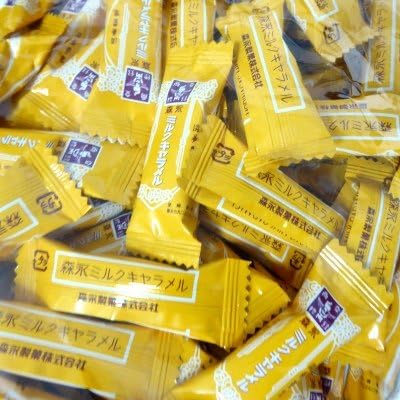 Morinaga & Co., Ltd. Milk Caramel Bag, 3.1 oz (88 g), Soft Candy, Individual Packaging, Caramel