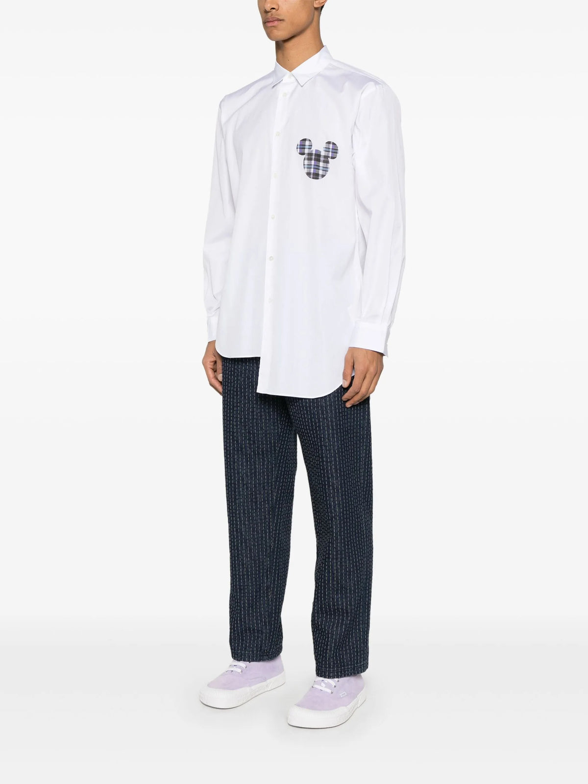 Comme Comme DesGarçonsシャツメンズシャツ織り - Image 3