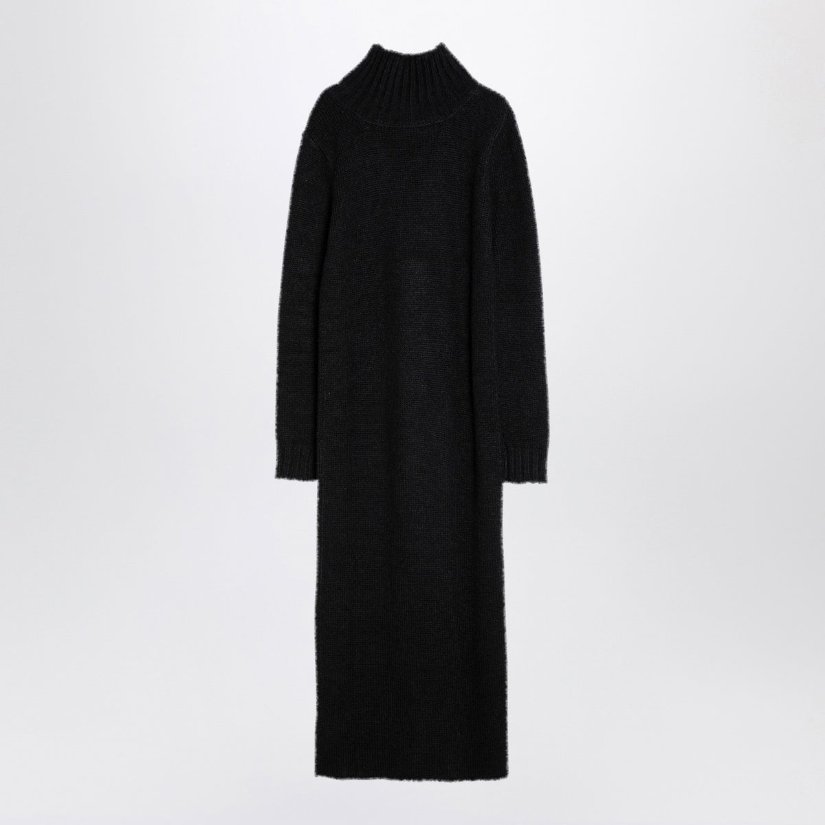 Jil Jil Sander Long Black Alpaca Turtleneckドレス - Image 3