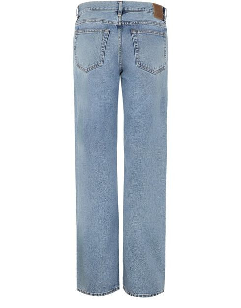 TOTEME Low waist straight jeans - Image 3