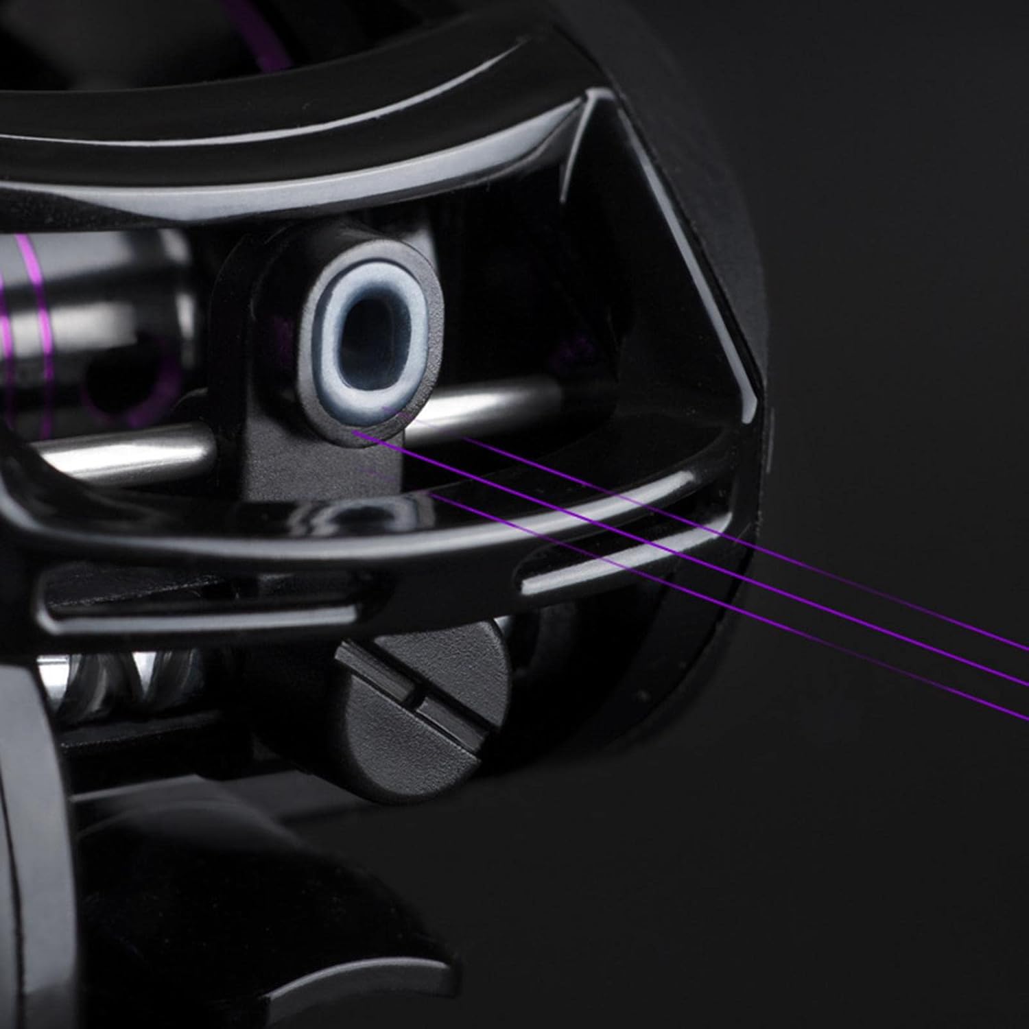 Baitcasting Fishing Reel, Baitcaster - Brake System, 7.2:1 Gear Ratio, 2+1 Stainless Steel Ball Bearings