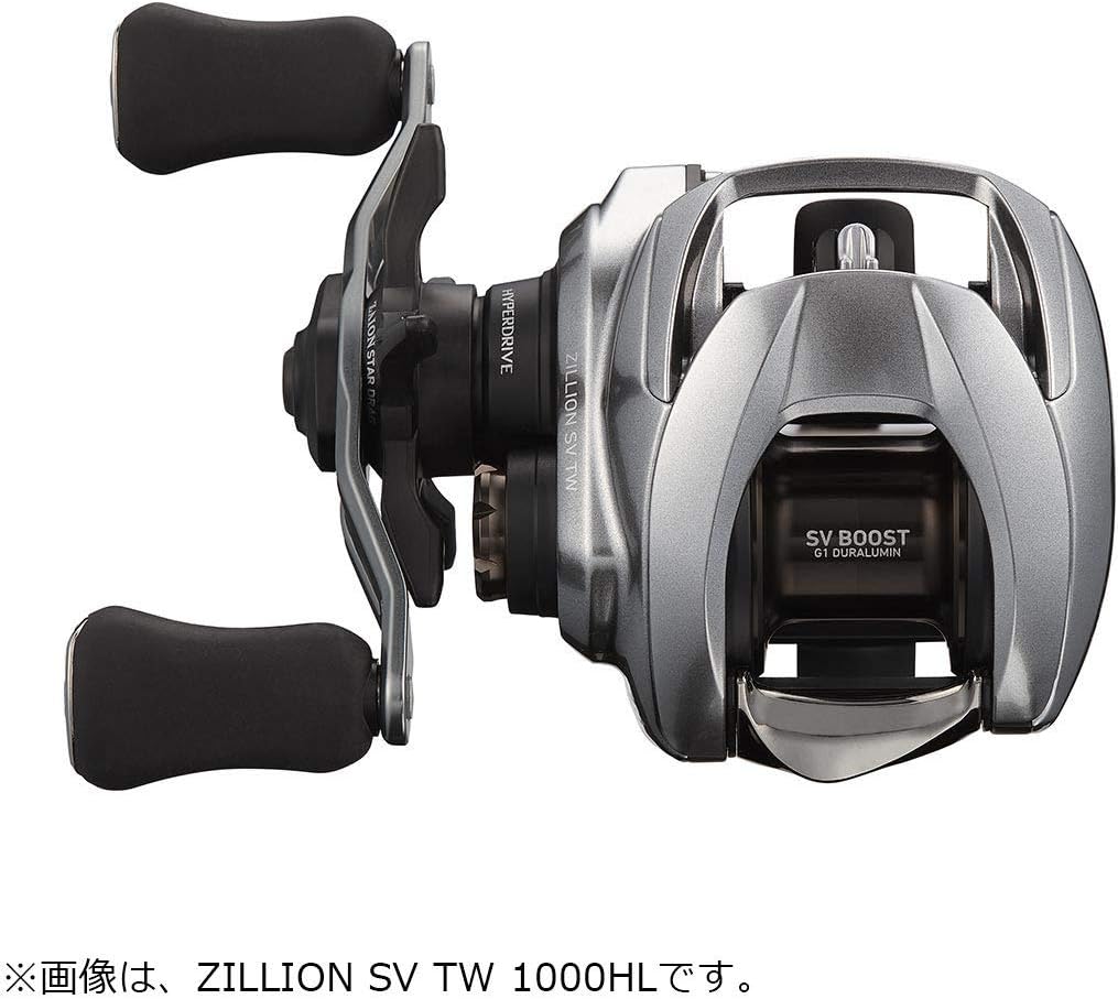 ダイワ(DAIWA) ベイトリール 21 ジリオン SV TW 1000P/1000/1000H/1000XH 右/左ハンドル (2021モデル)