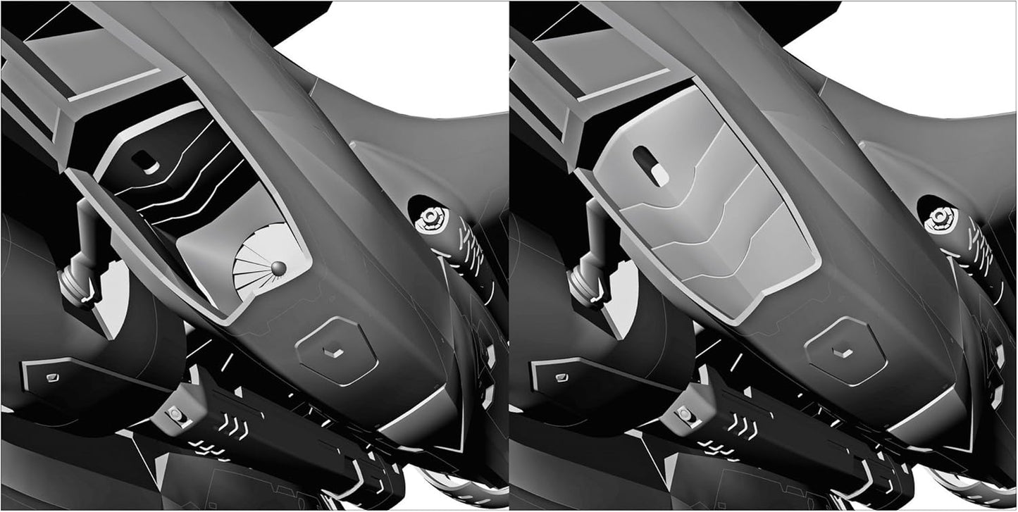 ハセガワ マクロスシリーズ マクロスデルタ VF-31J ジークフリード ハヤテ機 1/72スケール プラモデル 29