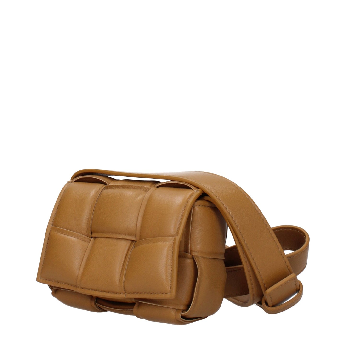 Bottega Veneta ボッテガベネタショルダーバッグカセットレザーブラウン/ラクダ - Image 3