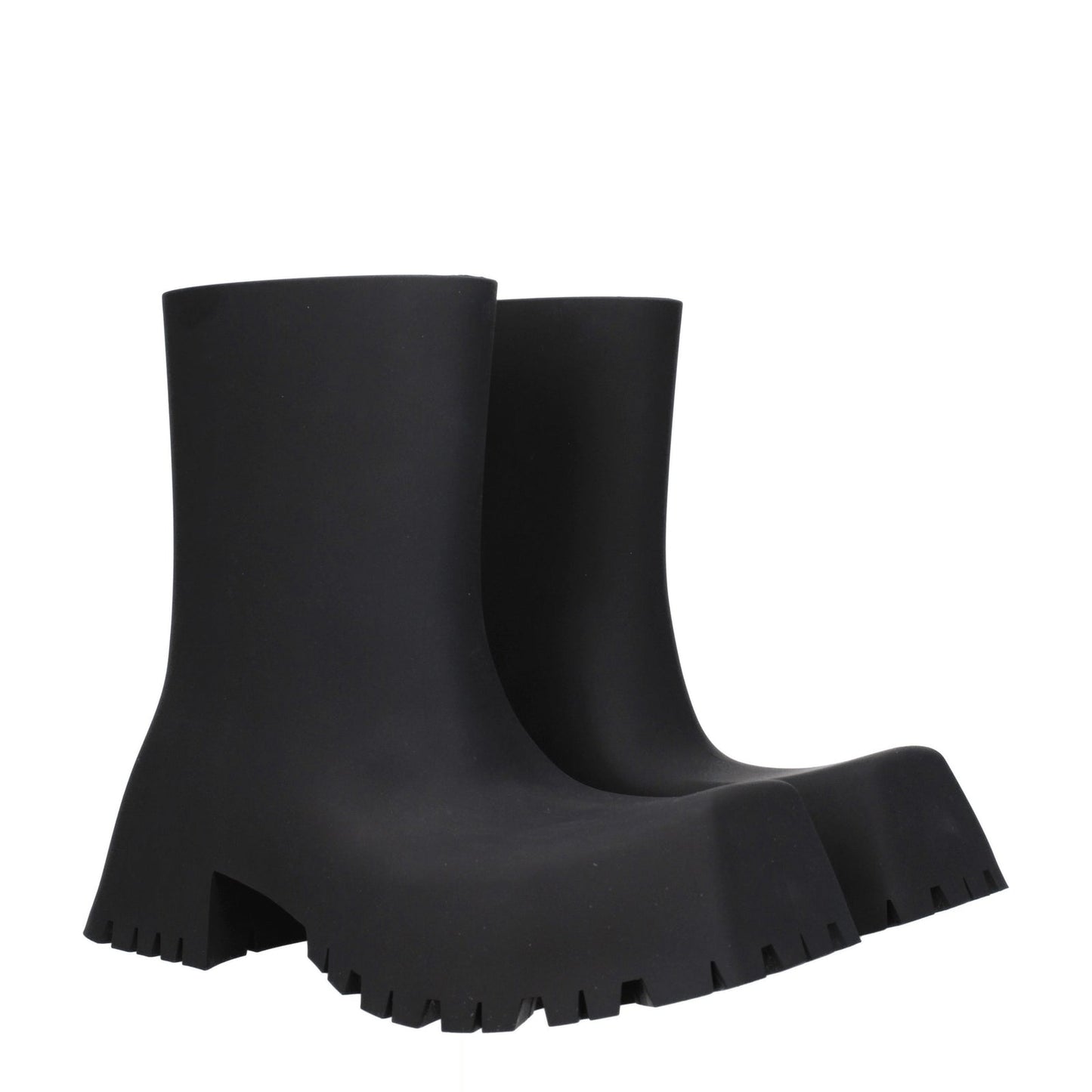 Balenciaga バレンシアガトルーパーブーツ女性ラバーブラック - Image 3