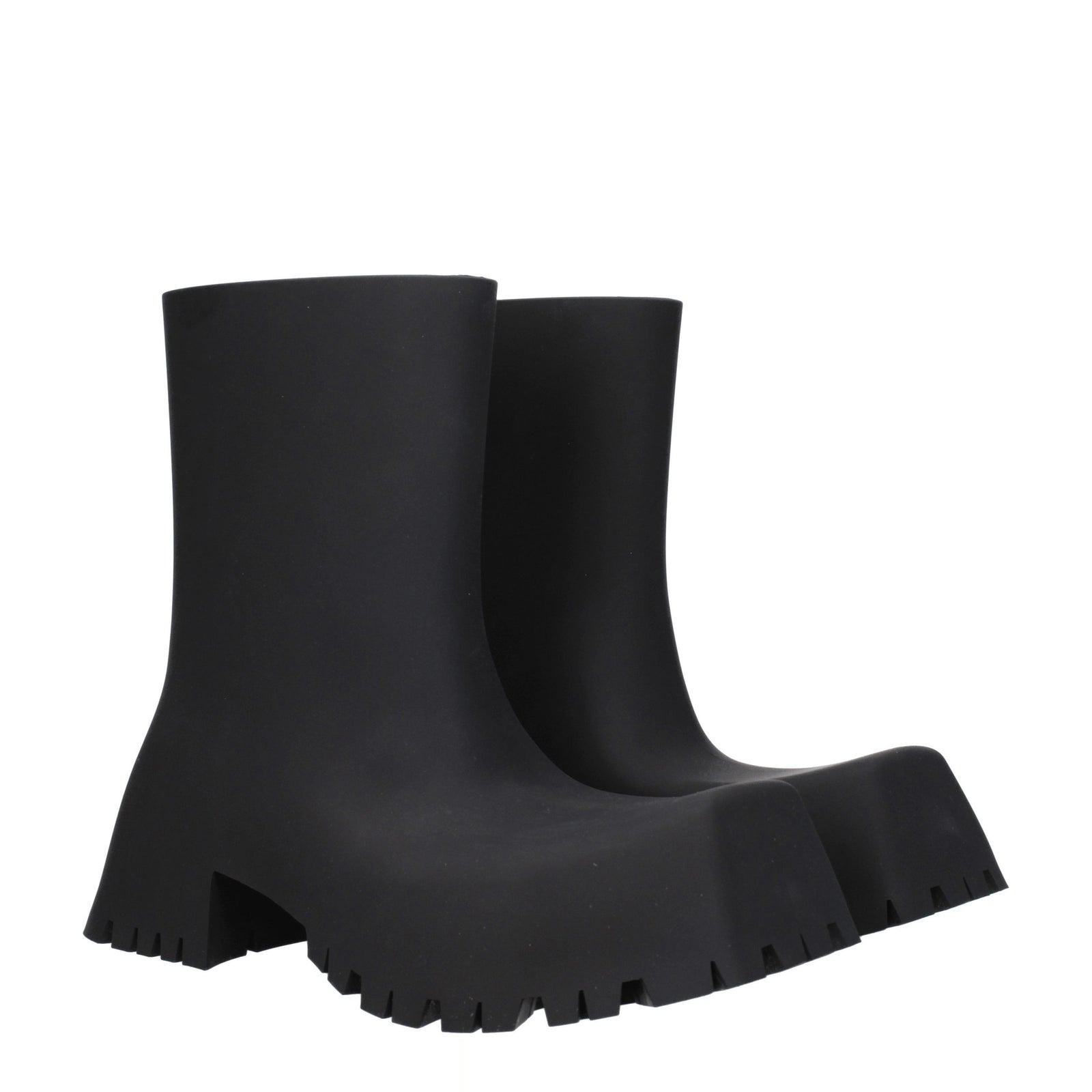 Balenciaga バレンシアガトルーパーブーツ女性ラバーブラック - Image 3