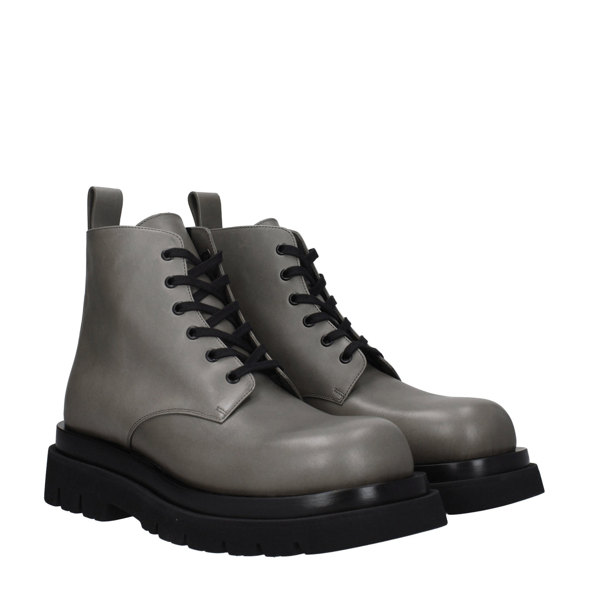 Bottega ボッテガベネタの男性 'S ブーツレザーグレー/アスファルト - Image 3