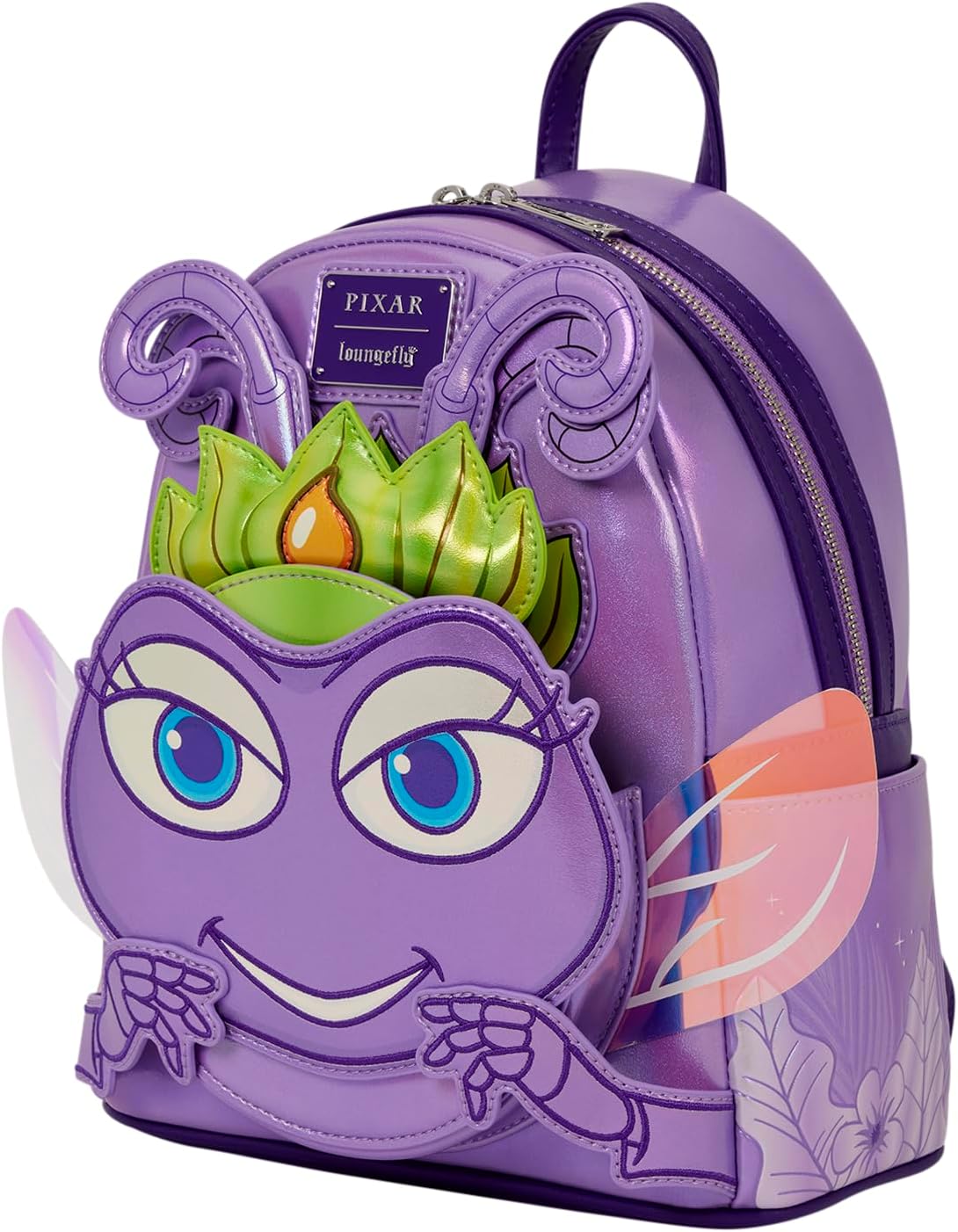 Loungefly Disney: Pixar - Monsters, Inc. - Henry J. Waternoose - Cosplay Mini Backpack with Zipper Charm - Collectible Bags