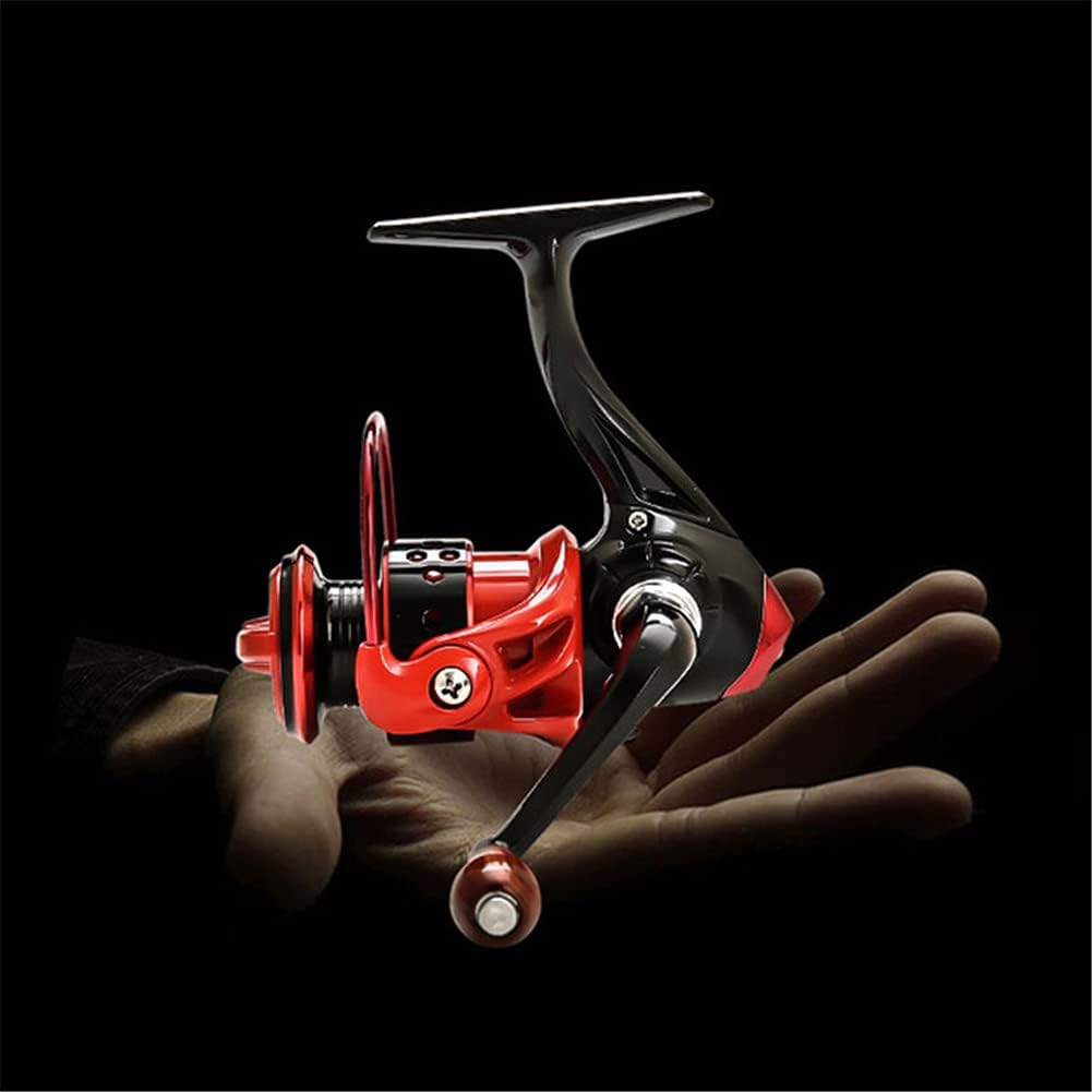 Gigicloud Full Metal Fishing Reel Small Metal Spinning Wheel Mini 150 Spinning Reel Carp Fishing Lure No Gap
