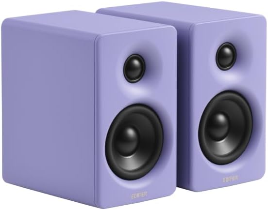 「VGP2025 Gold Award & Cost Performance Award」Edifier M60 Multimedia Speaker, 66W, Bluetooth 5.3, High-Resolution Wireless, Compact Design, Dedicated App, Stand, USB-C/AUX Input, Made of MDF, Limited