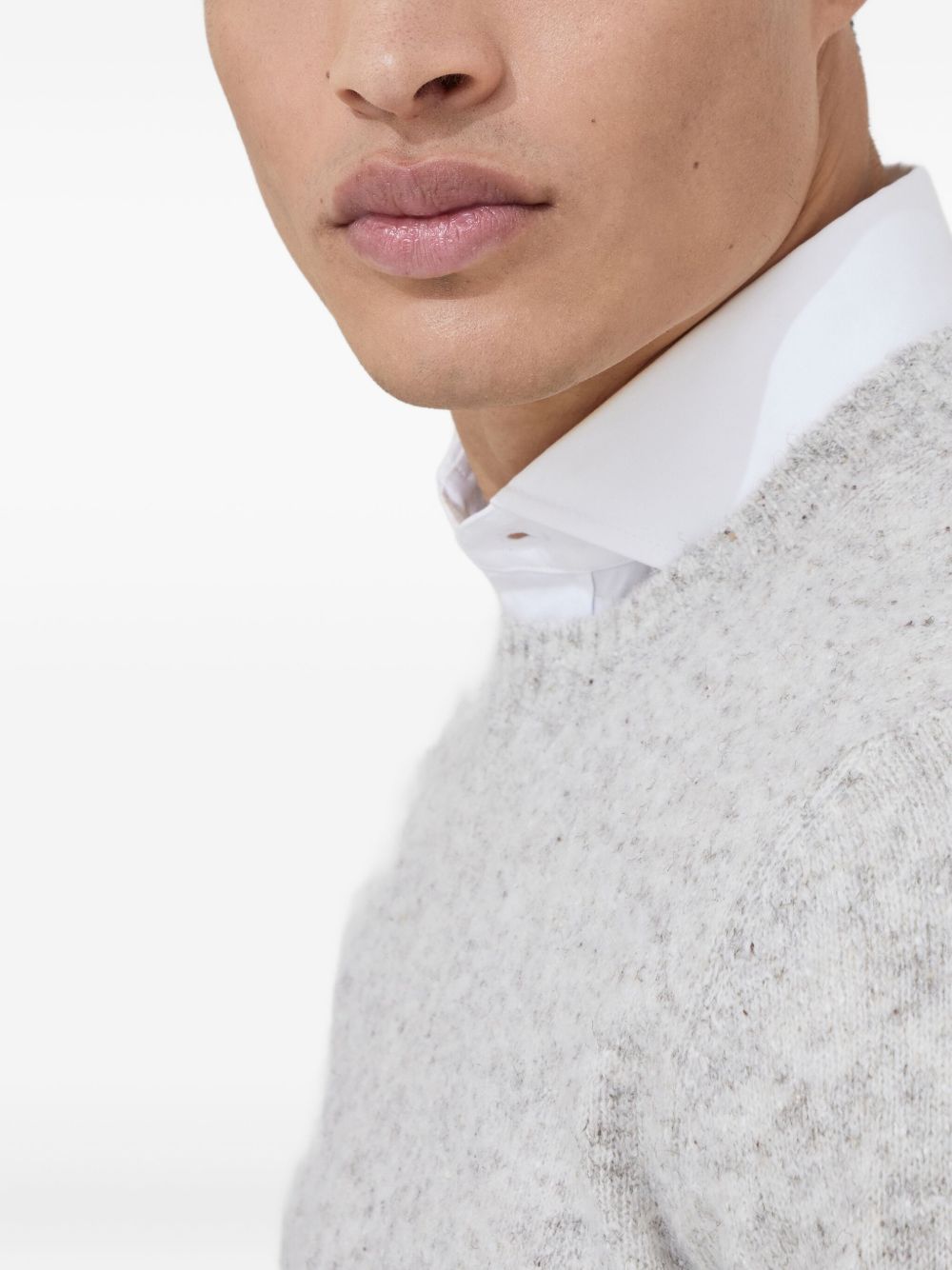 Brunello Brunello Cucinelliシルクとアルパカウールのセーター - Image 3