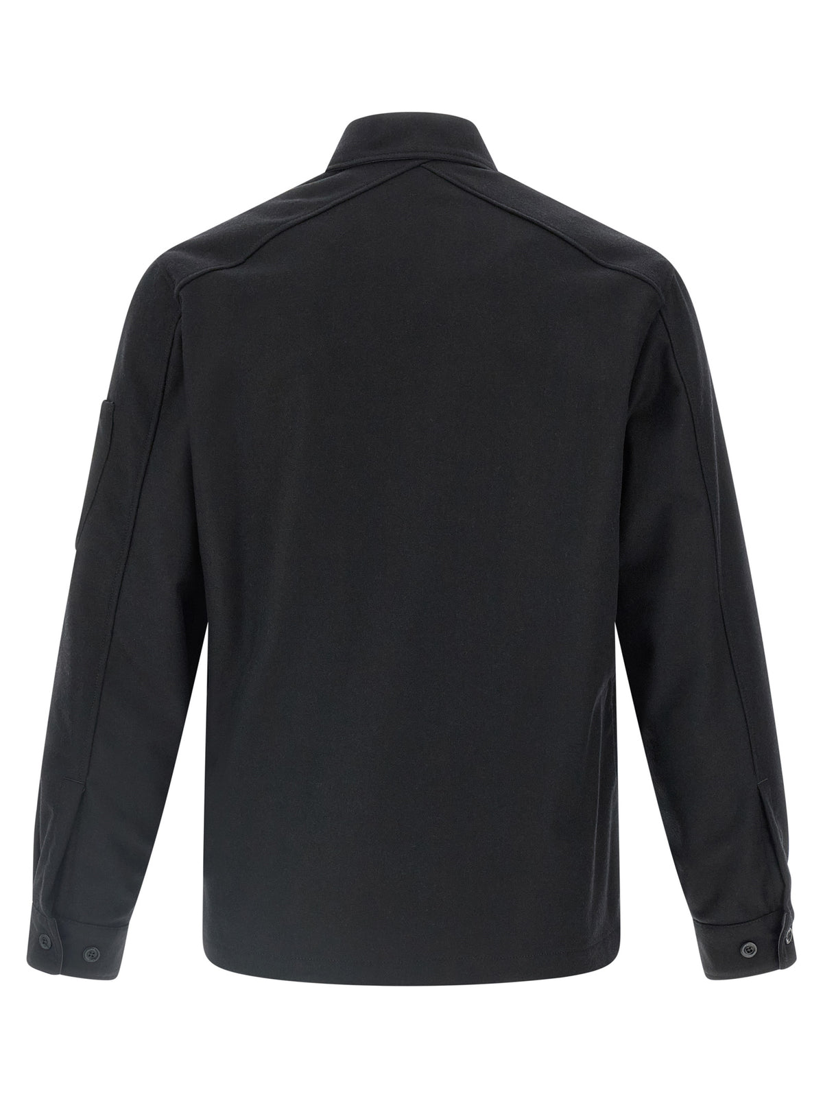 C C.P.会社のウールオーバーシャツ - Image 3