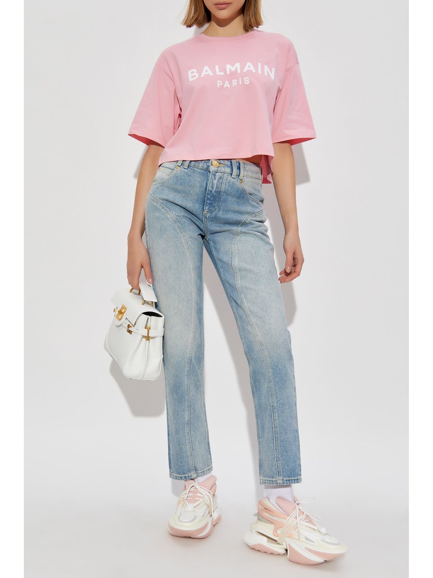 Balmain Paris プリント付きバルマンパリTシャツ - Image 3