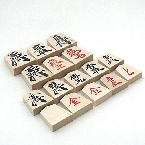 Convenient Folding Shogi Set with Lightweight Wooden Pieces! New Katagui 5号 Folding Shogi Set (Wooden Pieces Made of Excellent Oak)