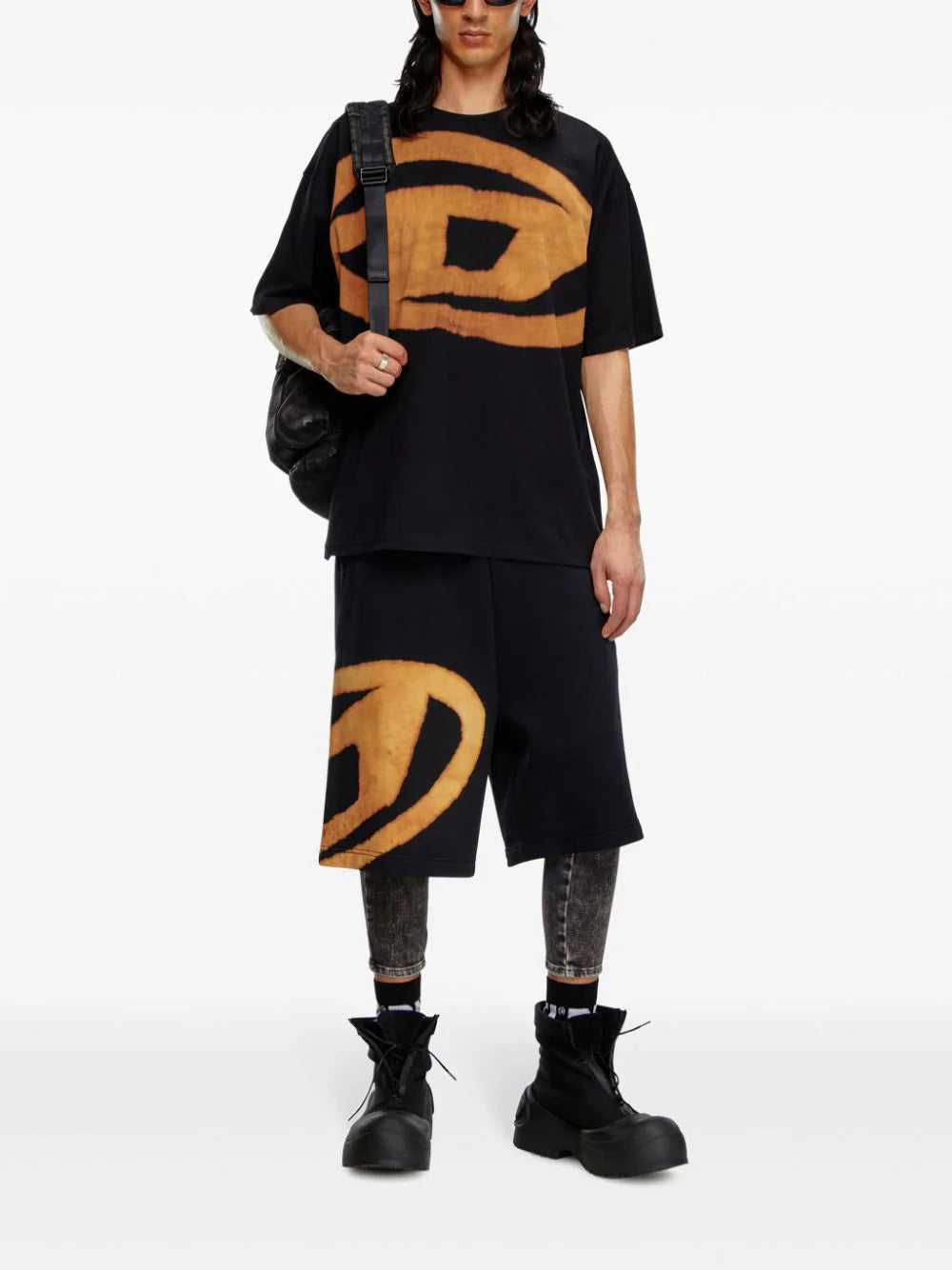 Diesel ディーゼルTボックスブリーチTシャツを印刷します - Image 3