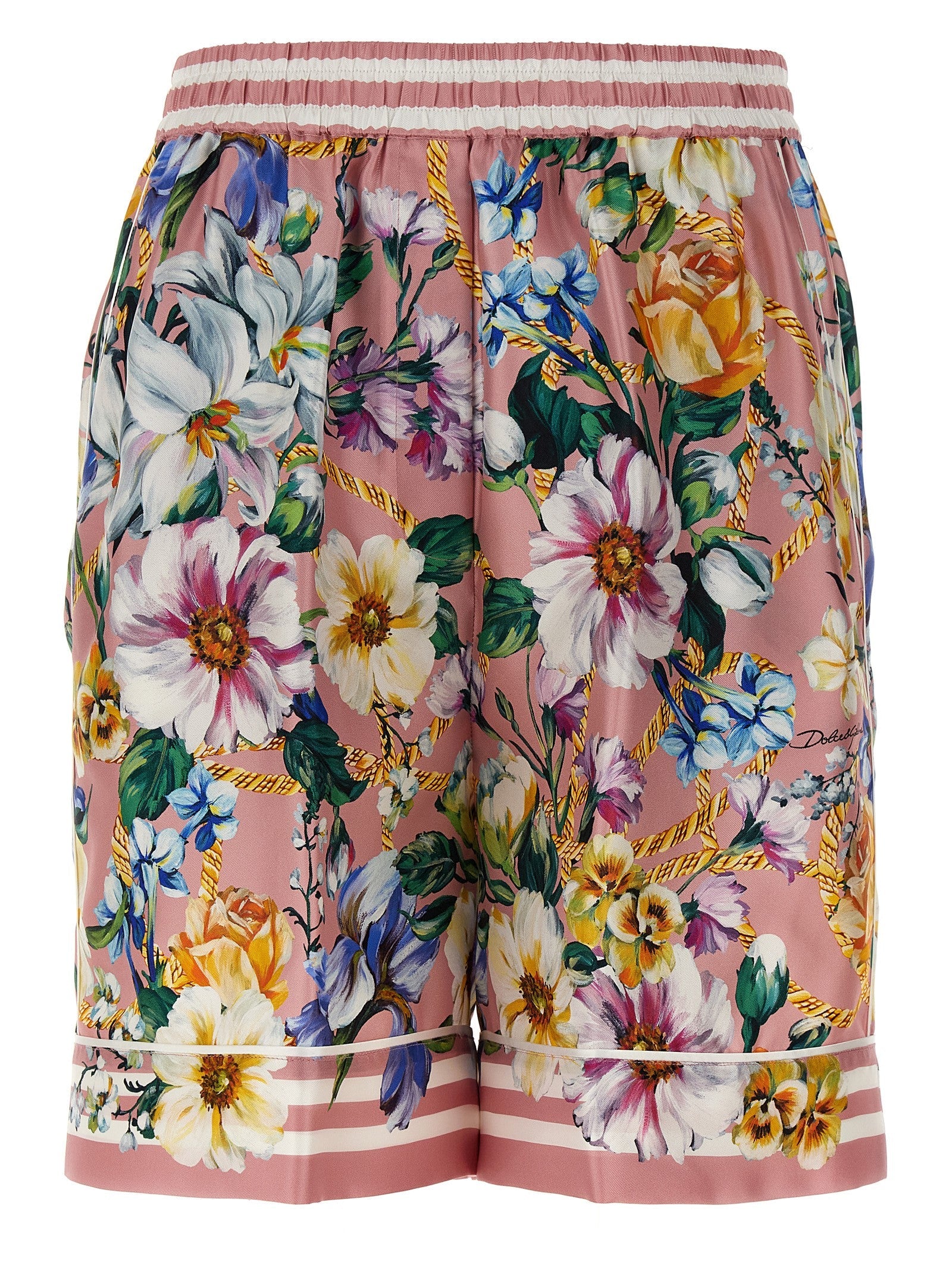 Dolce  Gabbana ドルチェ＆ガッバーナフローラルバミューダショーツ - Image 3