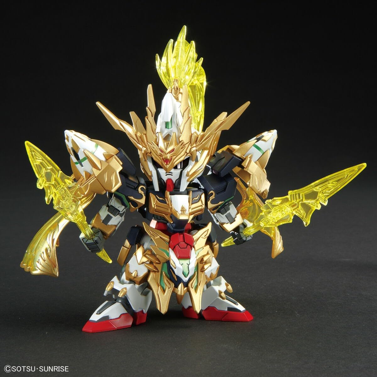 Bandai Spirits SDW Heroes Zhao Yun Double O Gundam Command Package, Pre-Colored Plastic Model