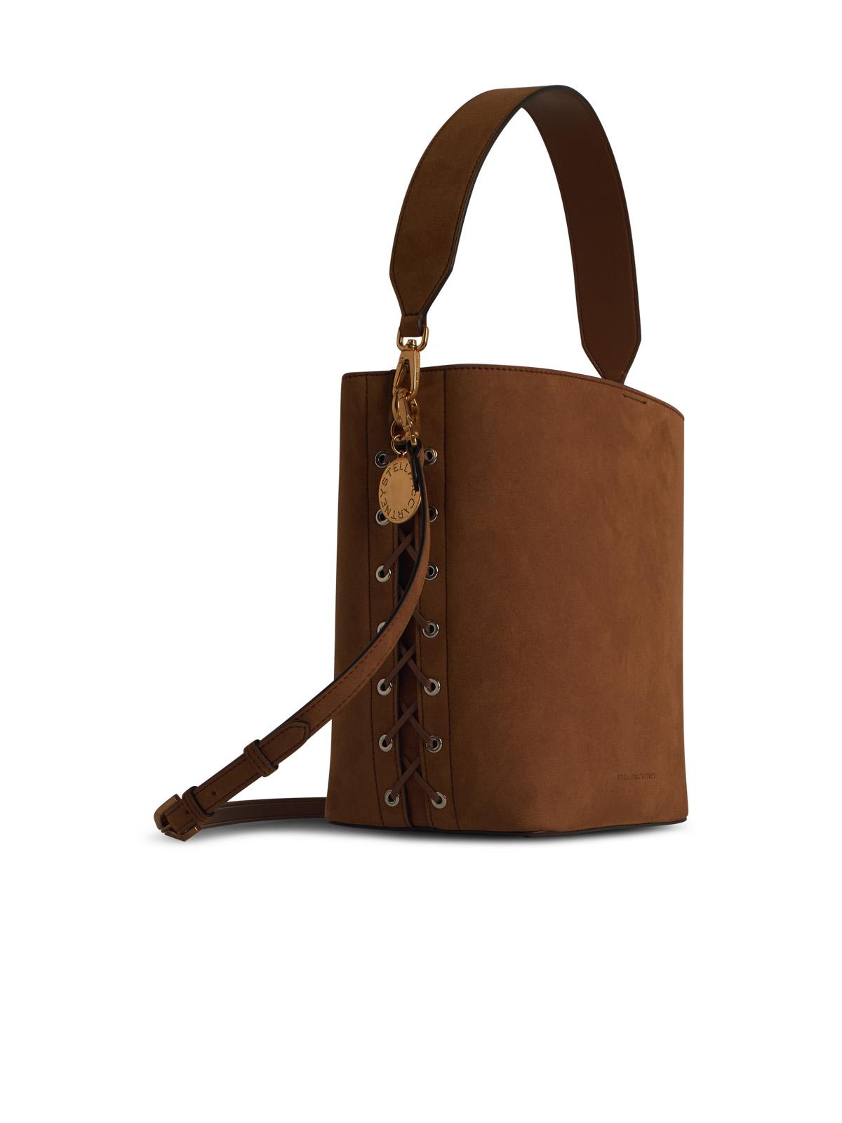 Stella Stella Mc Cartney 'Soft' Brown Suede Crossbody Bag - Image 3