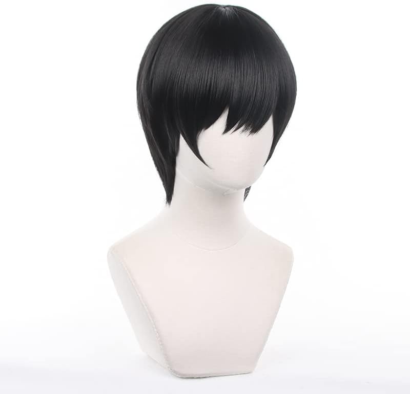 Akixen Chensoman Yoshida Hirofumi Wig, Cosplay, Anime Hair Net, Fashion Present, Events, Halloween, Christmas, Heat Resistant, Disguise, School Festivals, Cultural Festivals, Festivals