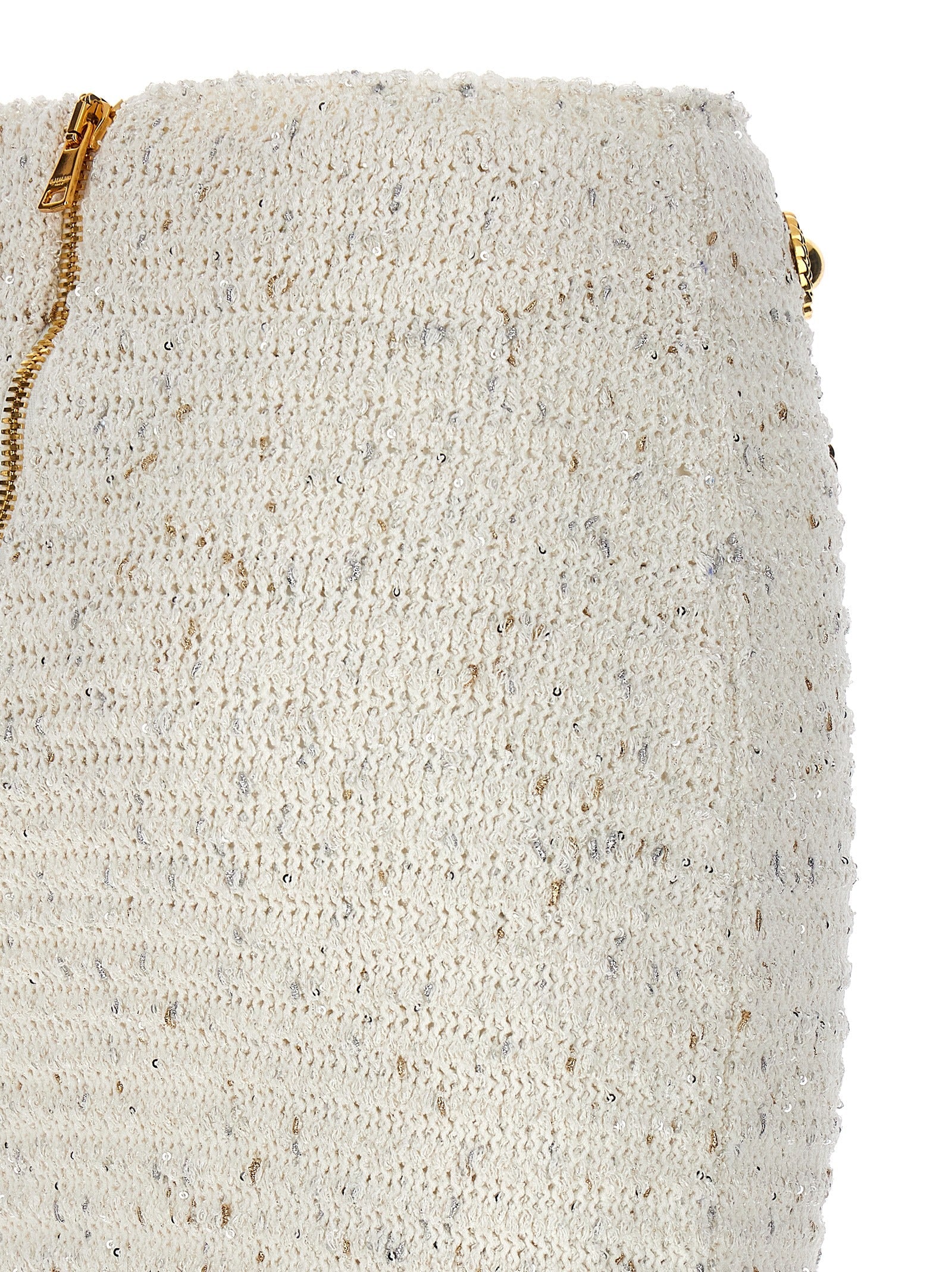 Balmain 'Fringed Tweed'スカート - Image 3
