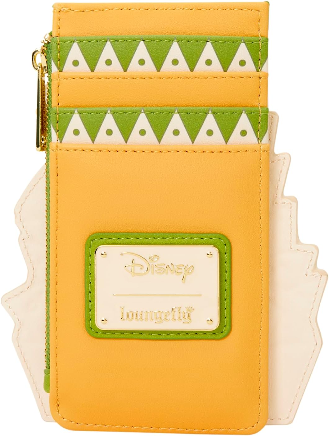 Loungefly Disney: Kim Possible - Rufus - Tarjetero Nachos - 4 ranuras para tarjetas con compartimento con cremallera - Ideal para niños y adultos - Carteras coleccionables
