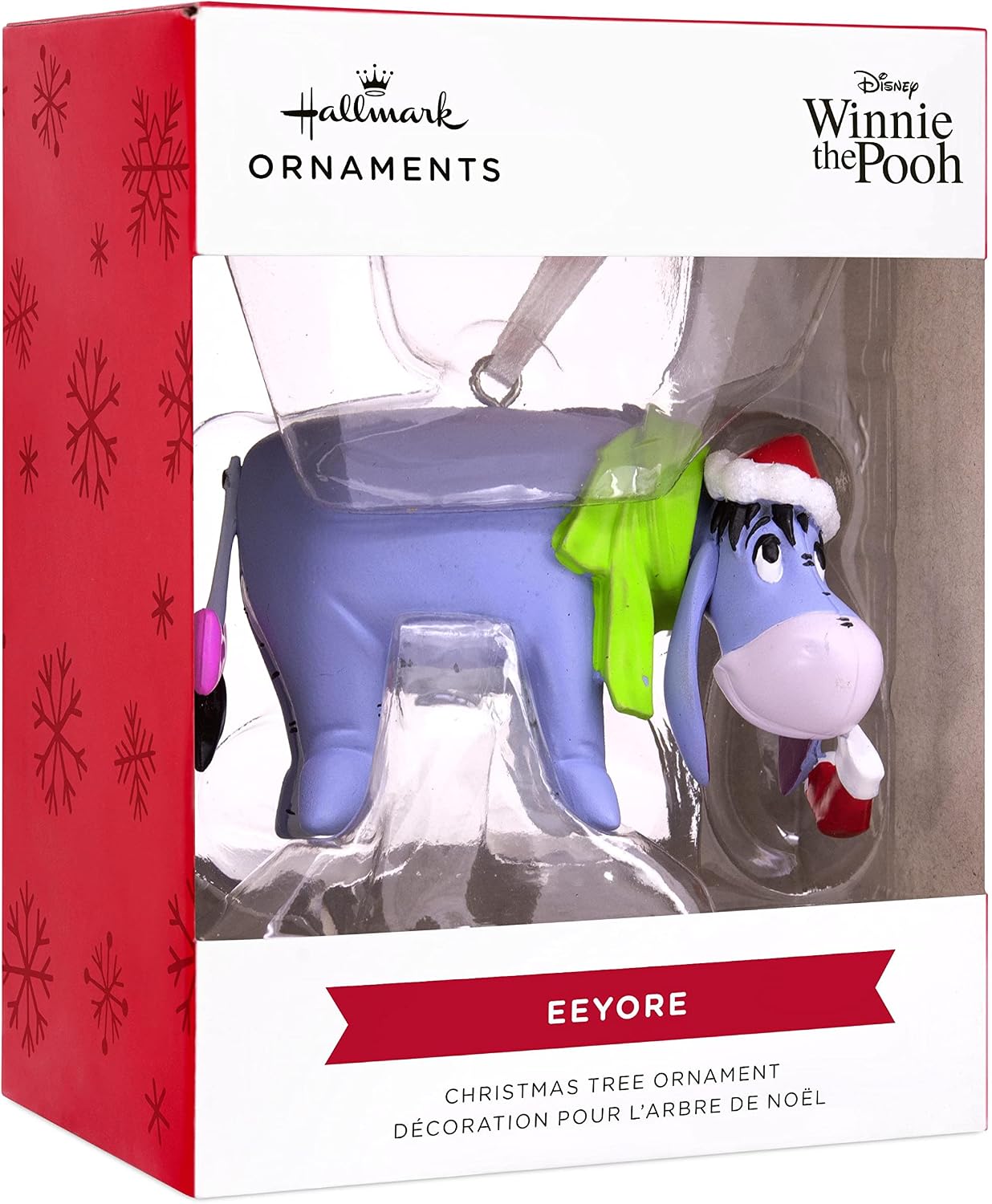Hallmark Disney Santa Winnie The Pooh - Adorno navideño con maceta de miel