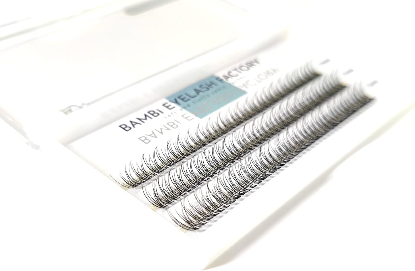 Sable Eyelash Extensions C Curl Self Use False Eyelashes (12 Bundles 0.07mm 10mm)