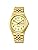 Seiko Watch AQGK469 Men's Wristwatch, Standard Quartz, Champagne Gold, gold, Bracelet Type